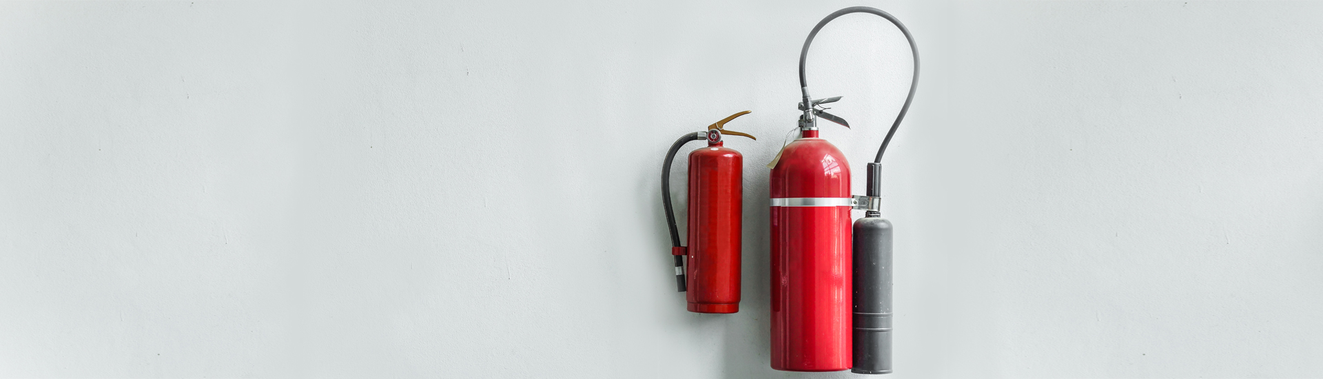 Fire Extinguisher Hung on the Wall